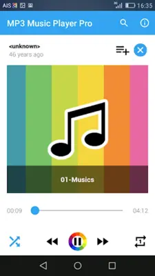 MP3 Music Player Pro android App screenshot 5